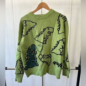 Aelfric Eden dinosaur sweater.